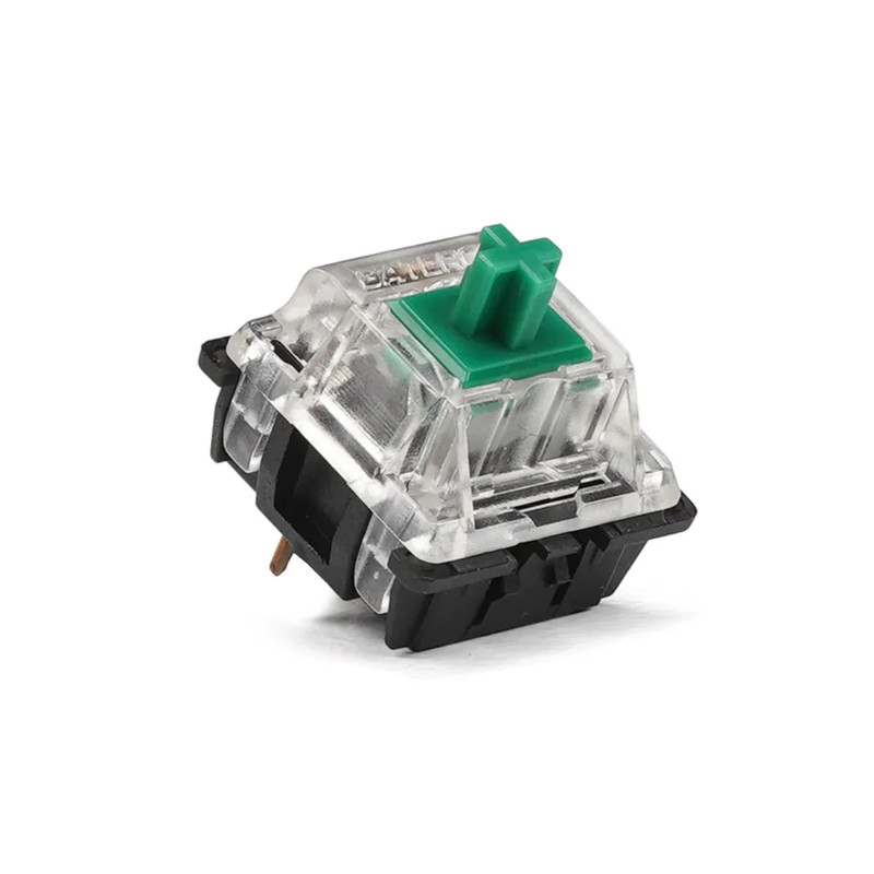 Gateron Tactile Switches 3 pin - Green - 10 Pieces - مكبس لوحة مفاتيح
